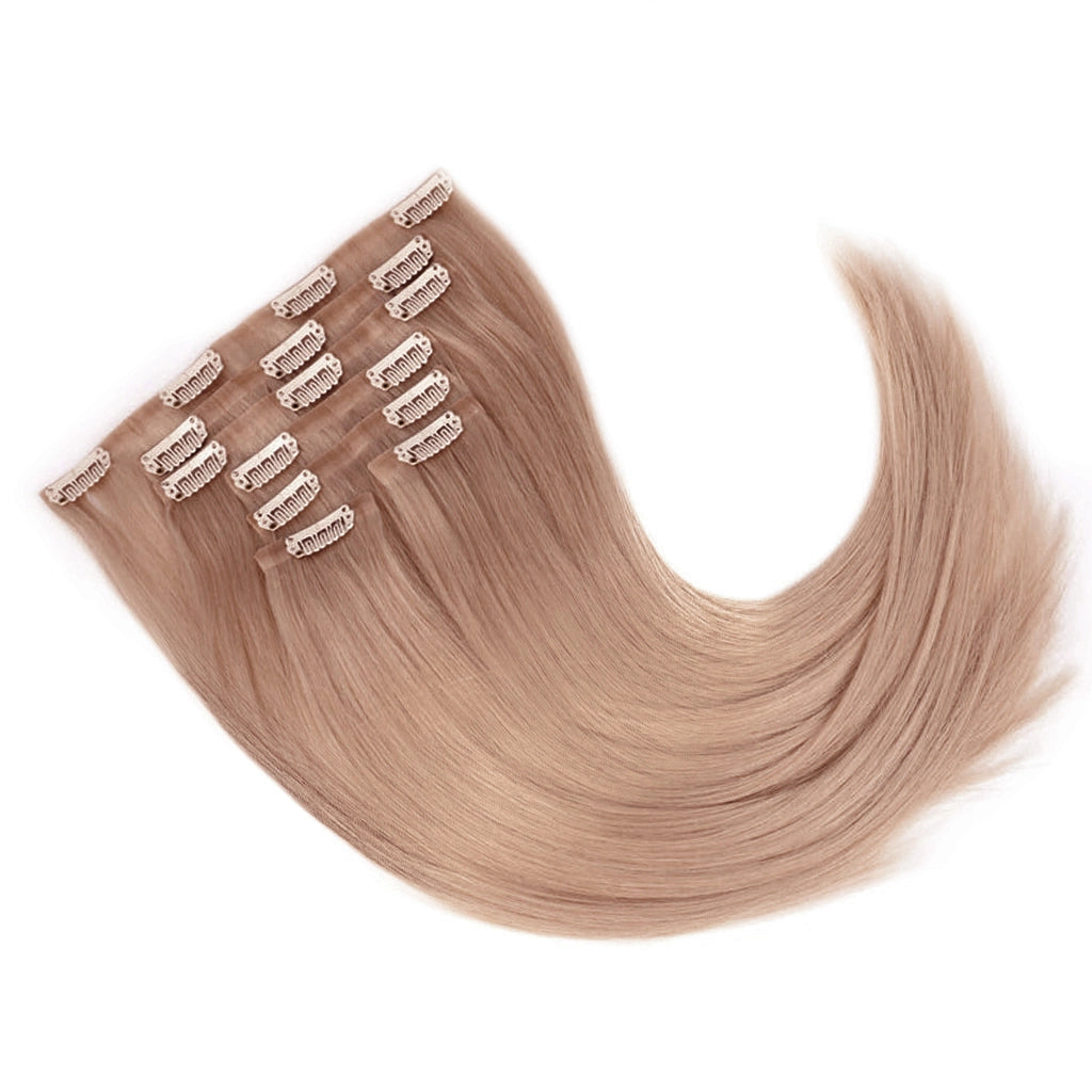 STARDUST Clip-In Color #18 (Light Ash Blonde) Hair  display picture 2