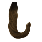 STARDUST G-Weft #B2/5 (Dark Brown X Light Brown) Genius Weft Hair Extensions (Copy)