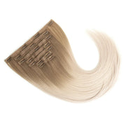 STARDUST Clip-In Color Rooted #R8A/60 (Dirty Blonde X Winter White) Hair Extensions