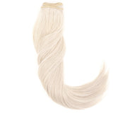 STARDUST Straight Machine Weft #60A (Winter White) Hair Extensions