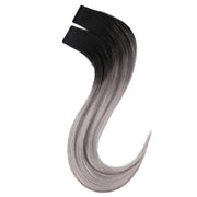 STARDUST Tape-In Color Balayage 1B/Silver (Off Black X Silver) Hair Extensions