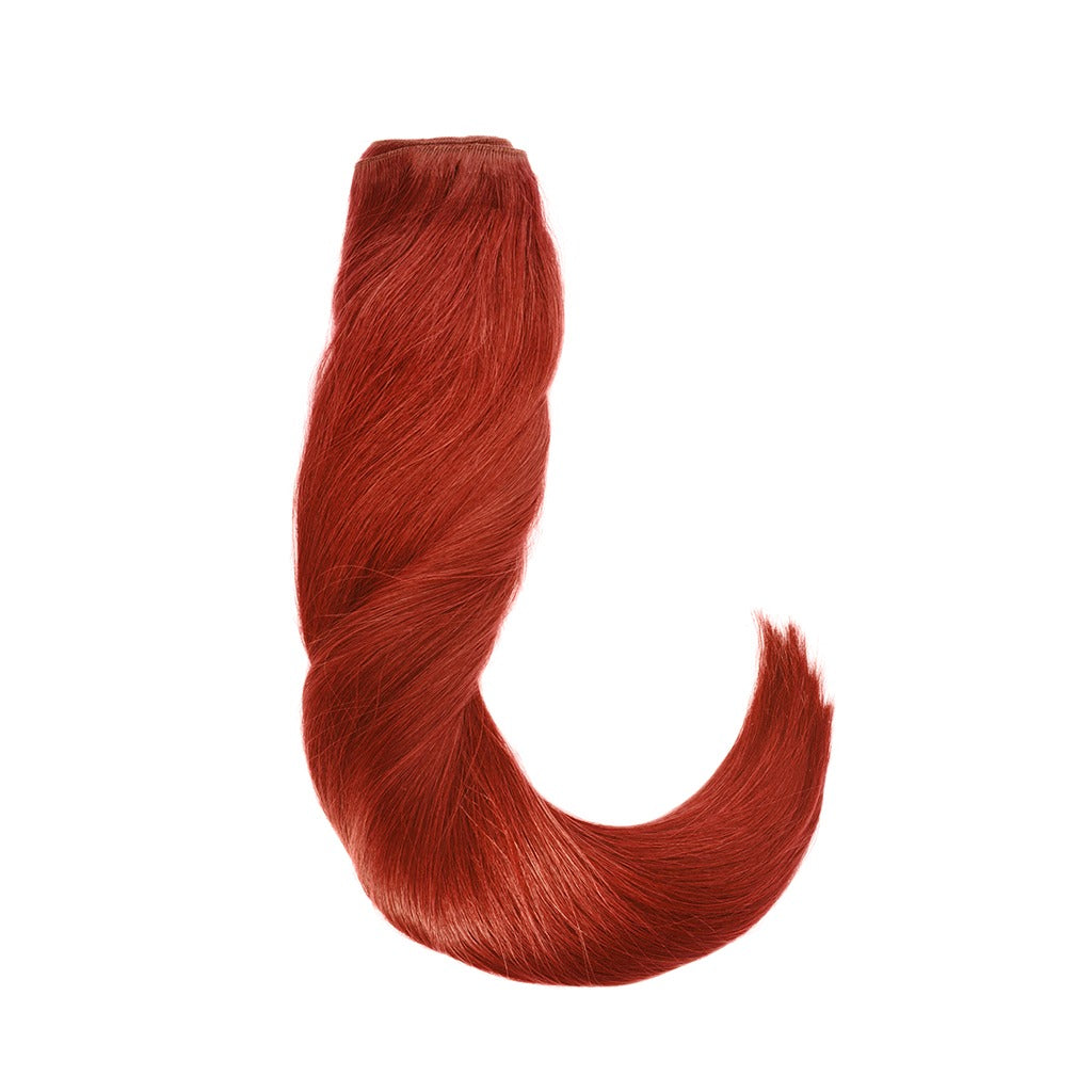 STARDUST Straight Machine Weft #32 (Copper) Hair Extensions