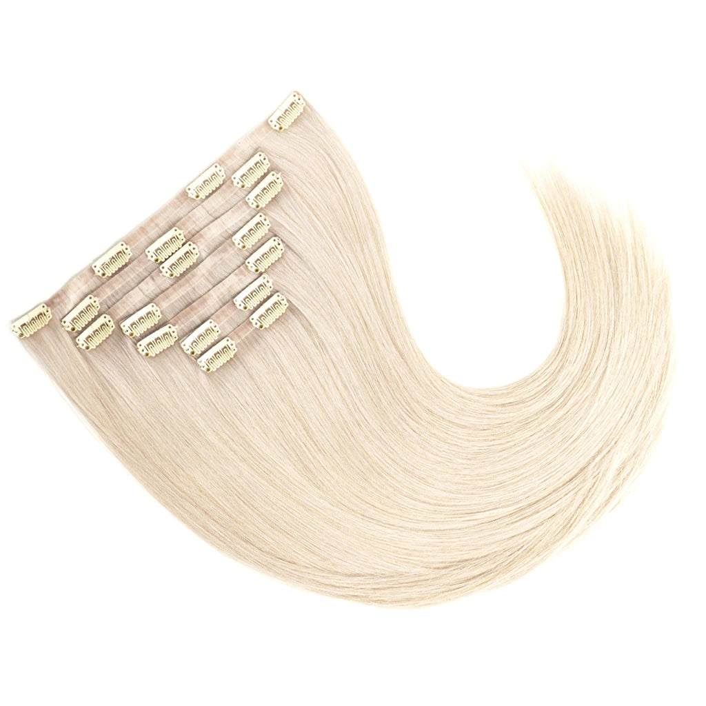 STARDUST Clip-In Color #60A (Winter White) Hair Extensions