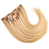 STARDUST Clip-In Color Piano 8/613 (Light Brown X Buttery Blonde) Hair Extensions